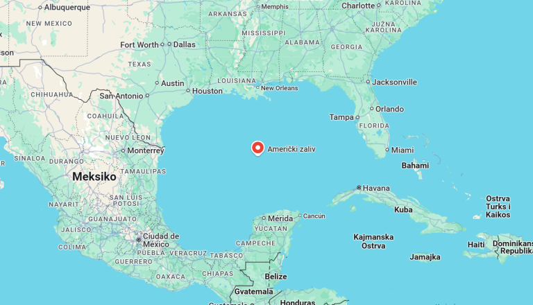 Google Maps preimenovao Meksički zaliv u Američki zaliv, van SAD-a stoje oba imena