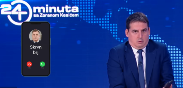 Hit na društvenim mrežama: Kada Dodik zove Kesića sa skrivenog broja