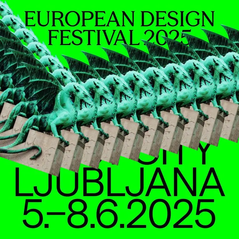 Ljubljana će biti domaćin Evropskog Dizajnerskog Festivala i Evropskih Dizajnerskih Nagrada 2025. godine, kao i IcoD konferencije