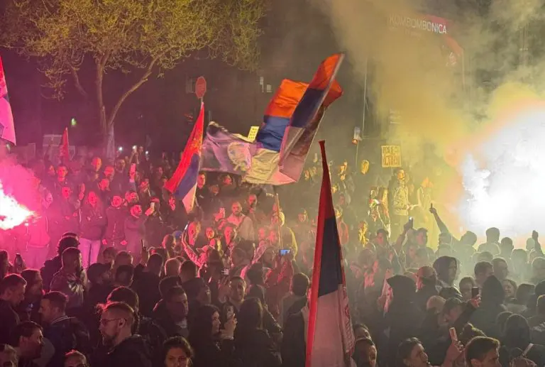 Tenzije ispred Pionirskog parka, oglasili se studenti u blokadi: Naš protest se završava