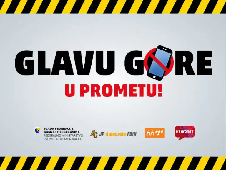Najava početka kampanje „Glavu gore! Stop korištenju mobitela u prometu“