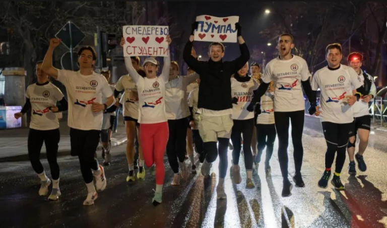 Studenti objavili da će trčati do Brisela