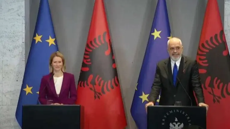 Kallas: Kosovo i Srbija ne mogu ići prema EU bez potpune normalizacije odnosa