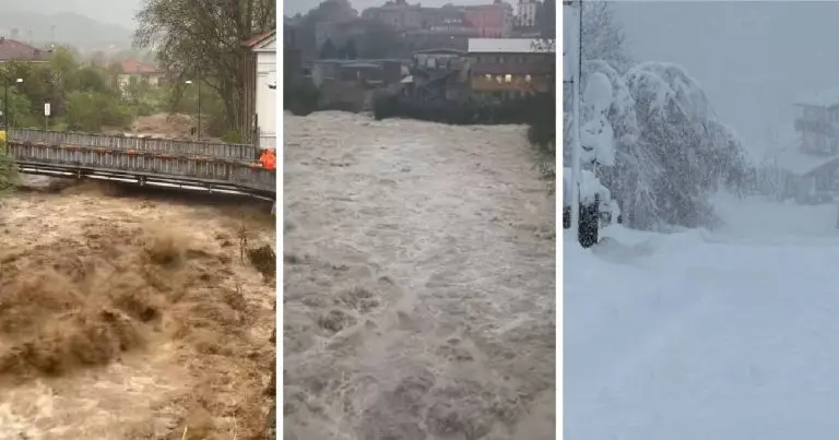 Bujice u Italiji, mećava u Alpama, palo metar snijega. Gradovi odsječeni