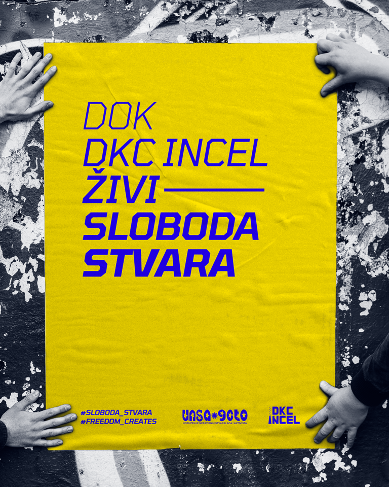 Kampanja “Dok Incel živi – Sloboda stvara” kreće 31. maja – pridružite nam se!