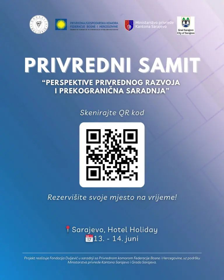 Privredni samit 2025 u Sarajevu: Perspektive privrednog razvoja i prekogranična saradnja
