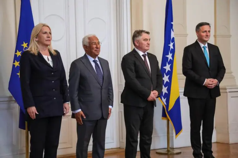 Sastanak sa Kostom: Komšić o uslovima za EU, Bećirović o Dodiku