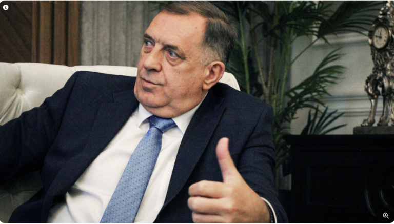 Dodik za austrijski “Profil”: Austrijska ministarka misli da pripada višoj rasi – ne pripada