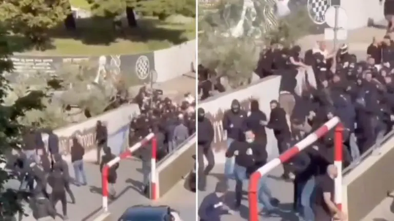 Hrvatski derbi obilježila nezapamćena tuča: Uhapšeno skoro 400 navijača, veliki broj povrijeđenih policajaca