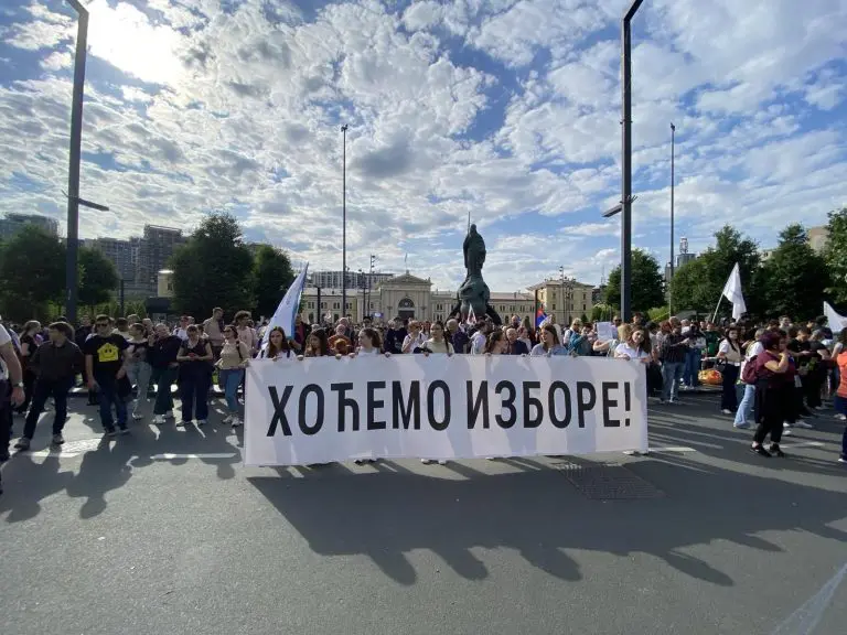 Studenti: Izbori do Vidovdana, u suprotnom opšta građanska neposlušnost!