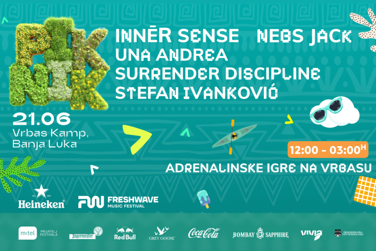 Ljeto u Banjaluci počinje uz “Piknik”: Vrhunska muzika i adrenalin na Vrbasu