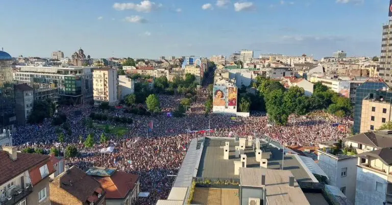 MUP SRBIJE iznio procjenu o broju učesnika protesta