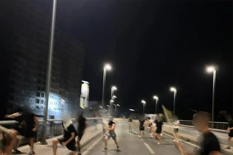 Navijački obračun u Mostaru, korišćene palice