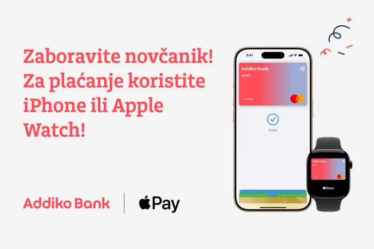Addiko Bank donosi Apple Pay svojim klijentima