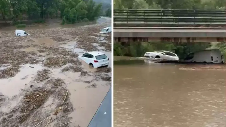 Poplave u Španiji, Katalonija u crvenoj zoni: Palo više od 100 litara kiše, obustavljena željeznica