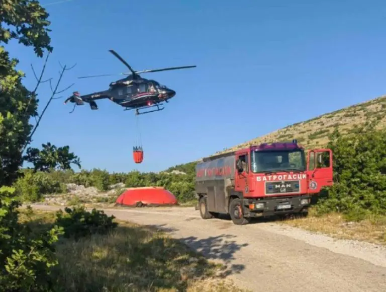 Požar prijeti kućama – jedan krak ide ka Leotaru