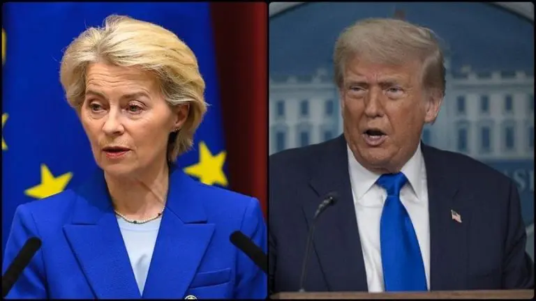 Dan odluke o carinama: Sastaju se Tramp i Fon der Lajen