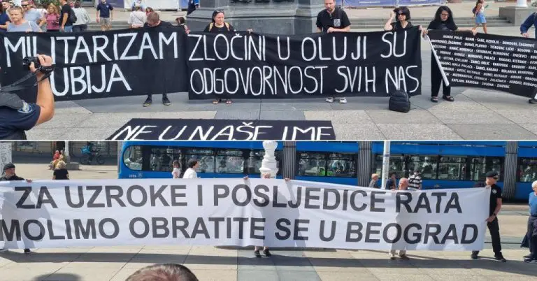 Zagreb: Udruženja poručuju da su hrvatski zločini u Oluji “odgovornost svih nas”, ratni veterani odgovaraju da pozovu Beograd