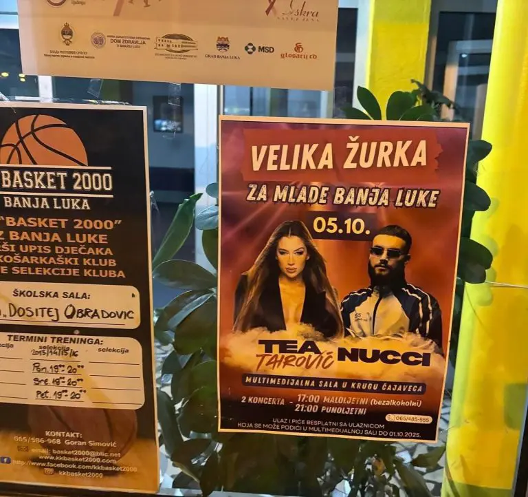 Banjaluka: “Iz škola izbačena demokratija ubačen SNSD disko”