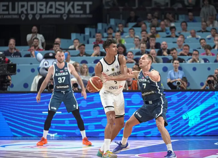 Eurobasket: Slovenija poražena od Njemačke u četvrtfinalu