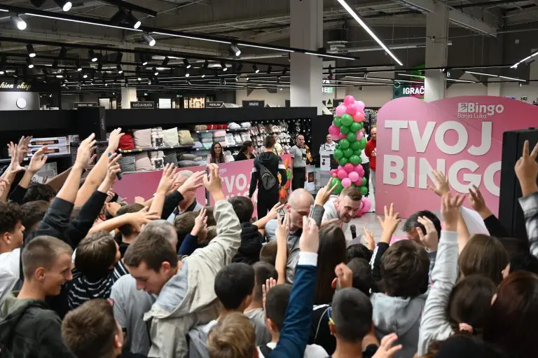 Bingo Banjaluka proslavio rođendan, hiljade posjetilaca uživalo u slavlju uz brojne popuste i nagrade