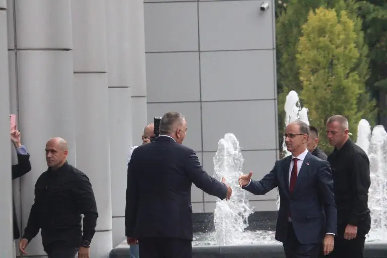 Premijer Srbije Đuro Macut u posjeti Vladi Save Minića