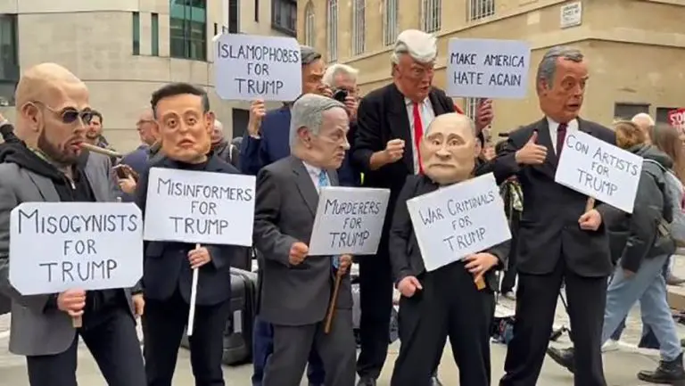 “Stop Trampu i fašizmu, on je sve što mrzimo”: Demonstranti bijesni u Londonu, šalju direktne poruke mržnje
