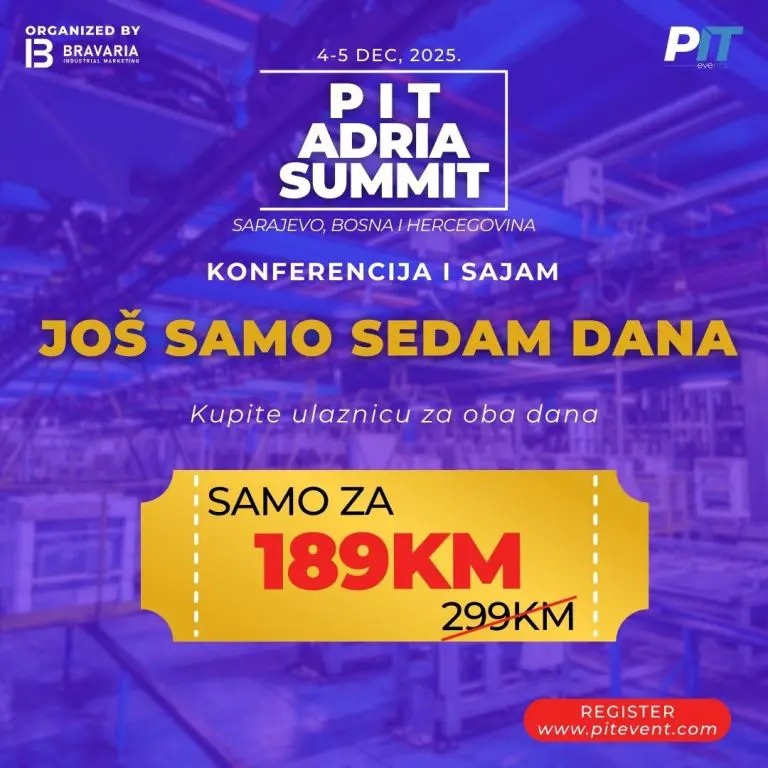 Adria Summit 2025 u Sarajevu: Događaj godine koji redefiniše industriju Balkana