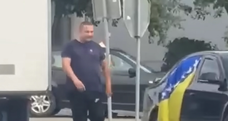 Oglasio se vozač kamiona koji je nasrnuo na navijače BiH: Nije bio problem u zastavi BiH…