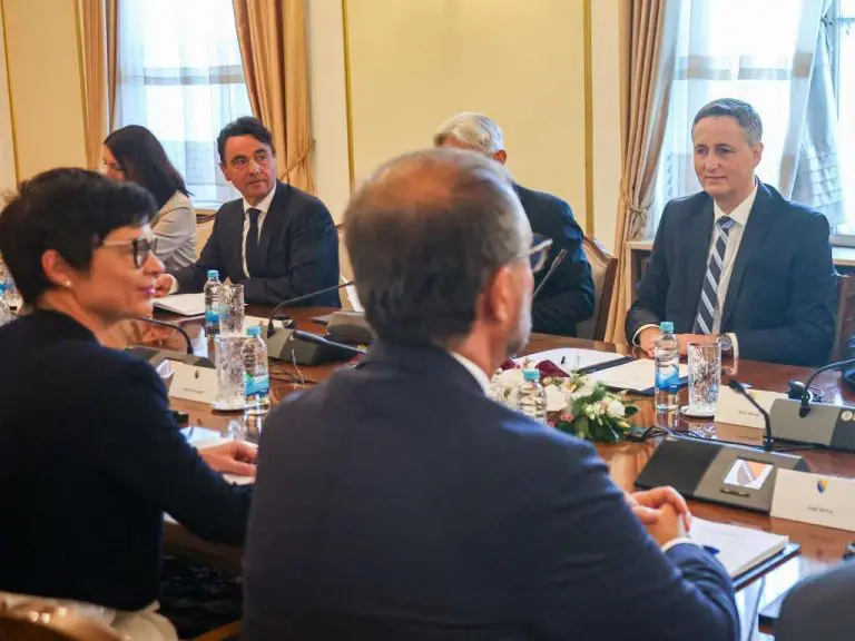 Kos sa Bećirovićem: Čvrsto vjerujem u evropsku budućnost Bosne i Hercegovine