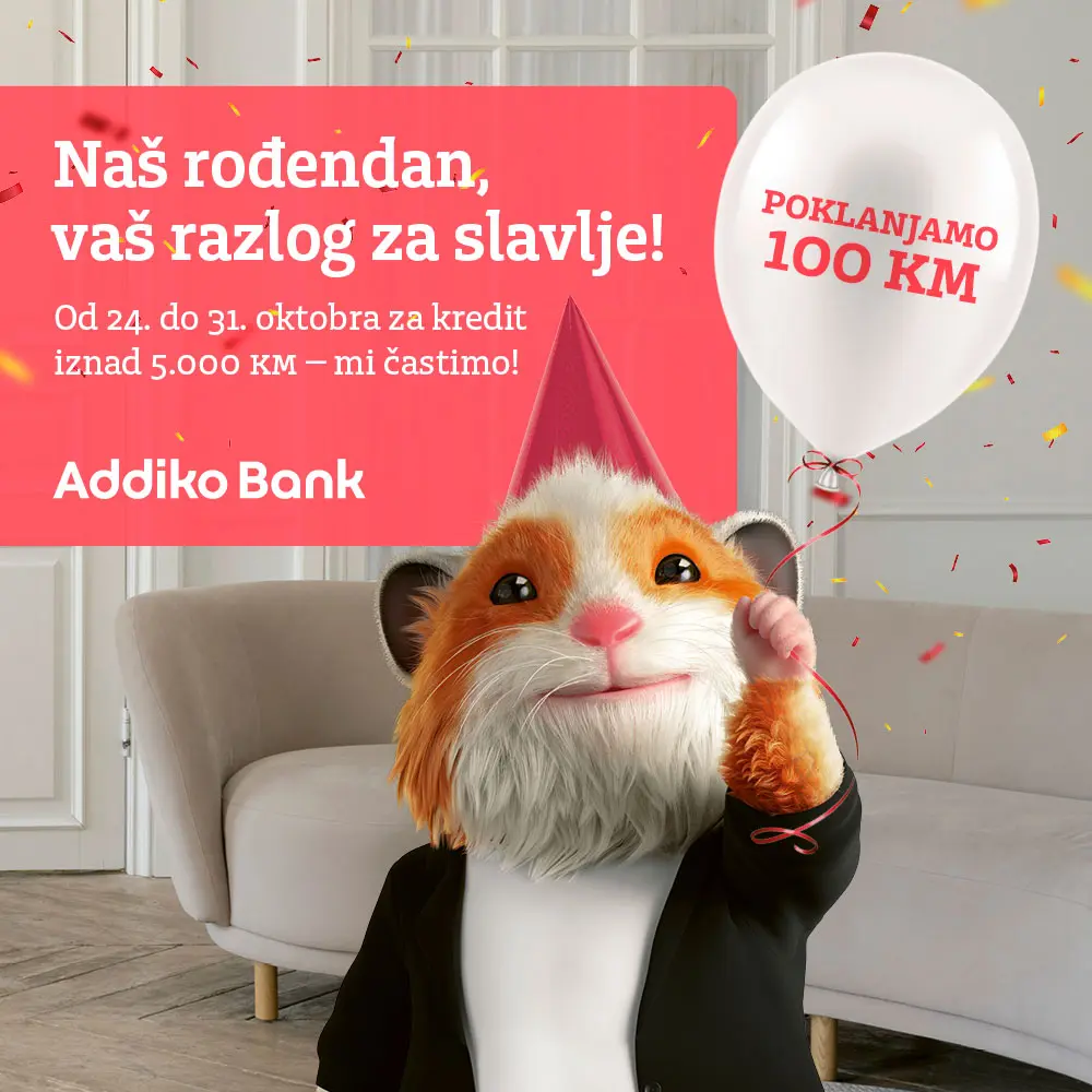 Addiko Rođendanska ponuda