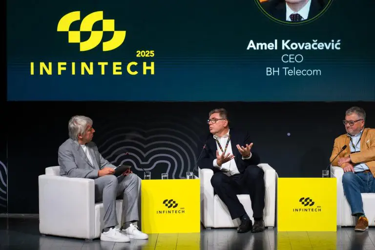 Amel Kovačević na INFINTECH konferenciji: „Pravo liderstvo se ne testira u mirnim vodama, već u oluji“