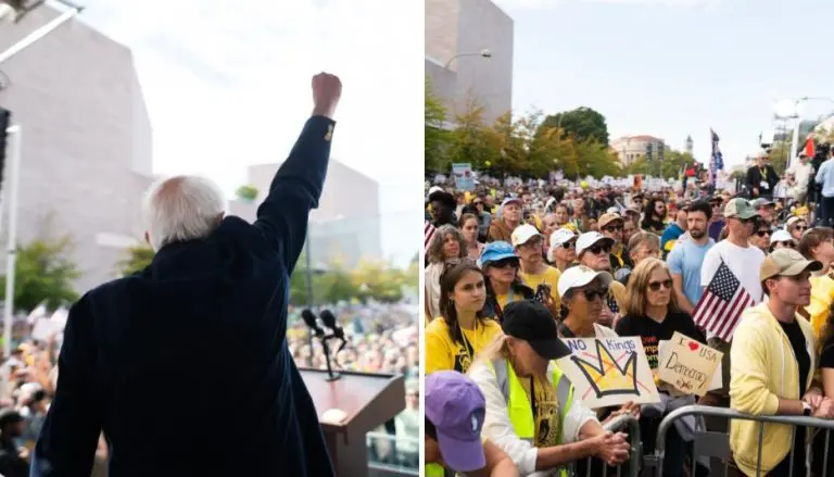 Milioni ljudi ustali protiv Trumpa! Sanders: Oligarsi oteli našu demokratiju