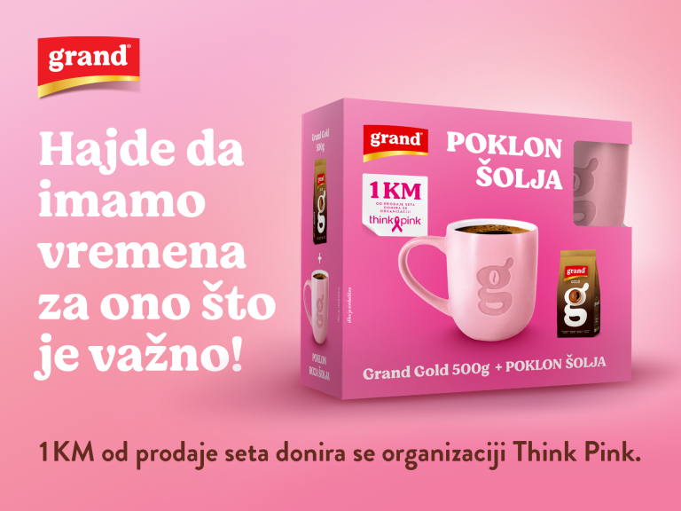 Hajde da imamo vremena za ono što je zaista važno: Jedna šoljica kafe može pokrenuti mnogo