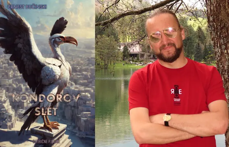 Bučinski 18. oktobra promoviše svoju knjigu “Kondorov slet” u Domu omladine Zvornik