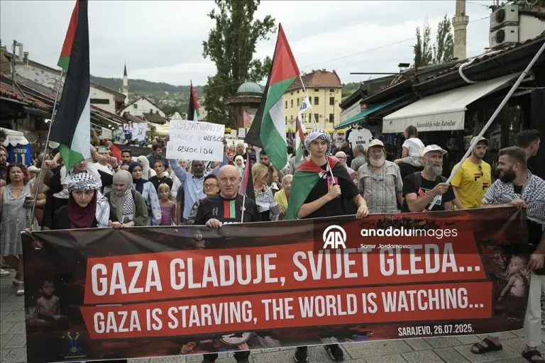 Građani zemalja Zapadnog Balkana u solidarnost s Gazom