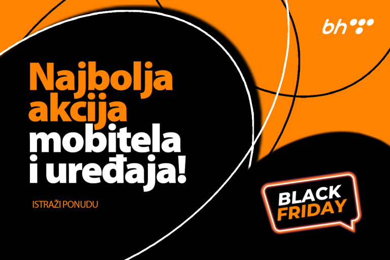 Black Friday u BH Telecomu: Najveći popusti na mobitele i uređaje ove godine!