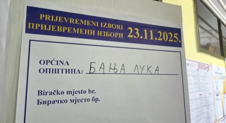 Evo kolika je izlaznost do 15h u Banjaluci