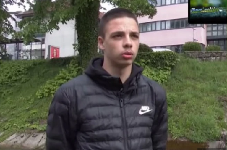 Ovo je učenik (16) iz Bihaća koji je SPASAO MLADIĆA iz ledene rijeke dok su drugi gledali i snimali