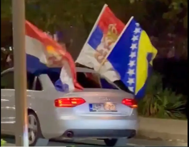 Može i ovako: Na svadbi zastave Bosne i Hercegovine, Srbije i Hrvatske