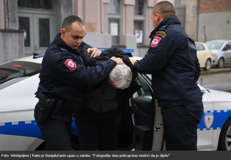 PROCURILI DETALJI kako je Banjalučanin upao u zamku: “Fotografije slao policajcima misleći da je dijete”