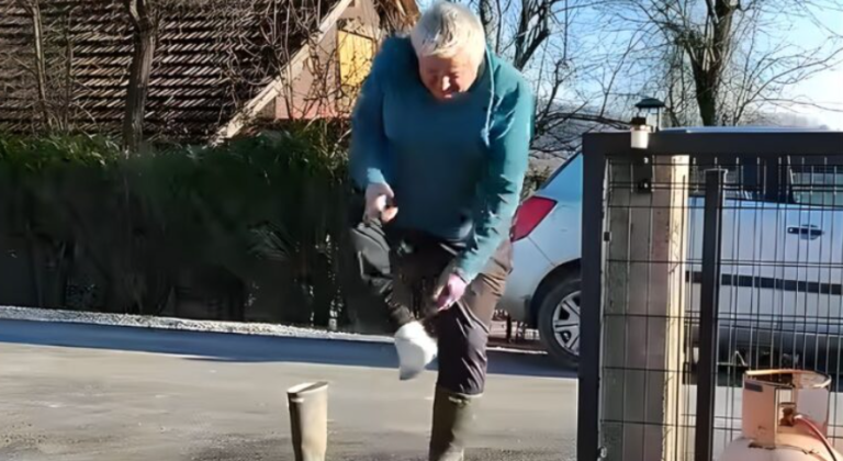 Nasmijao sve do suza: Mještanin Čelinca izuo čizme kako bi zakoračio na novi asfalt