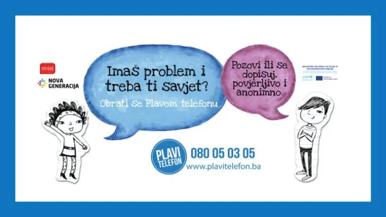 Alarmantni podaci „Plavog telefona”: Ove godine 5.540 poziva djece iz cijele BiH