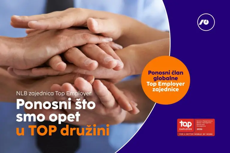 NLB Banka Banja Luka ponovo ocijenjena kao Top Employer za 2026. godinu