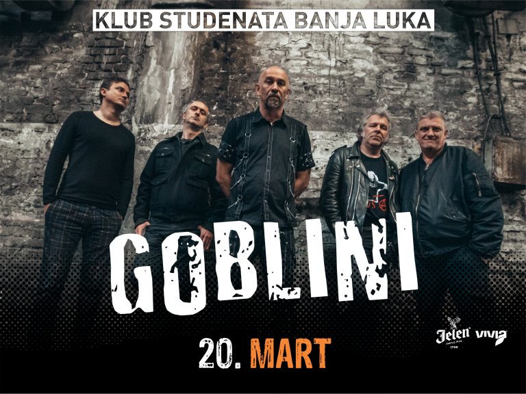 Goblini ponovo u Banjaluci: 20. mart u znaku sirovog punk-rocka