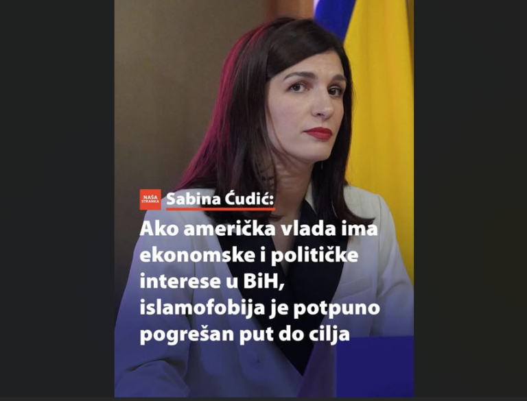 Ćudić: Osjećam ljudsku i političku dužnost da upozorim na ono čemu sam svjedočila iza zatvorenih vrata