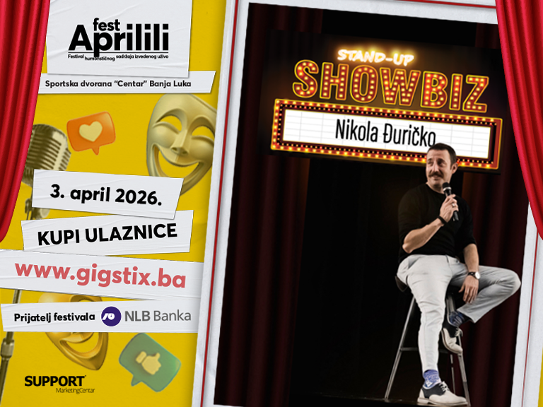 IZA KULISA SVJETSKE KARIJERE: „SHOW BIZ“ NIKOLE ĐURIČKA ZATVARA “APRILILI FEST”