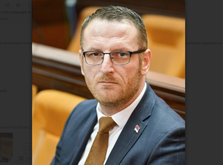 Čerek: “SNSD nije mogao da odoli zovu novca, niti da se odupre pritiscima krupnog kapitala”