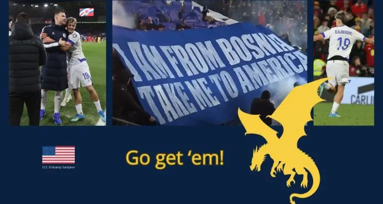 Američka ambasada u BiH podržala Zmajeve pred kvalifikacije za Svjetsko prvenstvo