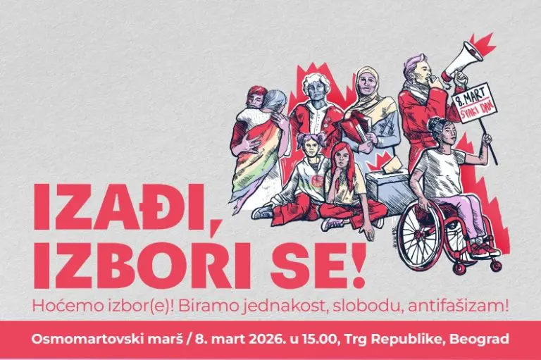 „Nećemo ćutati“: Sa Osmomartovskog marša poručeno da žene traže pravedne izbore, „Žene su više od polovine društva – naš glas se mora čuti“